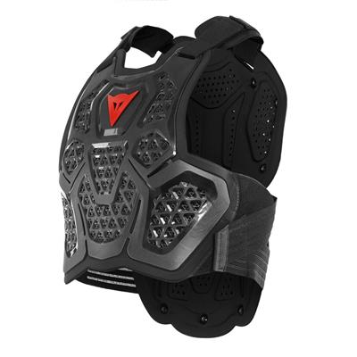 RIVAL CHEST GUARD - EBONY/BLACK 2038700001-34C DAINESE