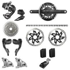 GRUPPO COMPLETO RED AXS E1 POWERMETER 2X12V 50/37 SRAM