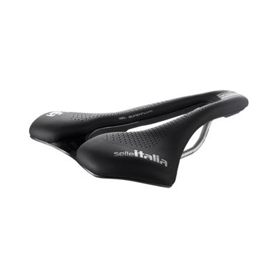 MAX SLR BOOST SUPERFLOW GEL TEL TITAN316 NERO SI041MSBGSFN SELLE ITALIA