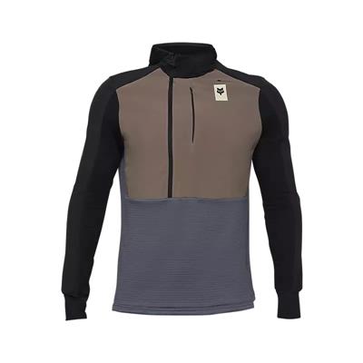 FX DEFEND THERMAL HOODIE MAGLIA CAPPUCCIO - ASH 33771-469 FOX