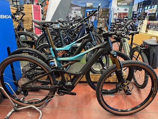 EBIKE ORBEA RISE SL M10 TG.M CUSTOM (BATTERIA-FRENI-DISCHI-REGG) 2025